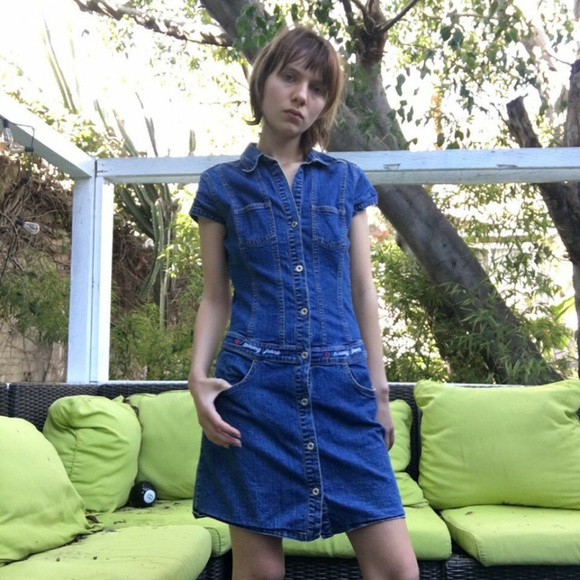 Vintage Tommy Hilfiger Denim Dress - Picture 1 of 4
